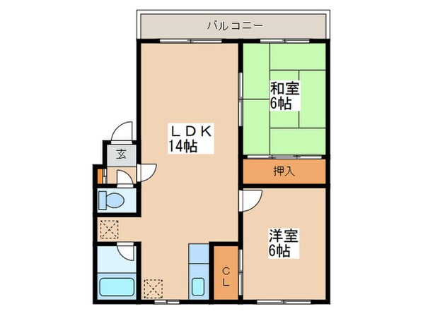 サンライズＭＳ１の物件間取画像